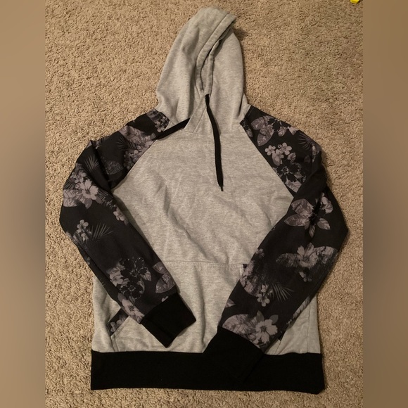CARBON Grey Hooded Sweatshirt. Size Medium. - Picture 7 of 7